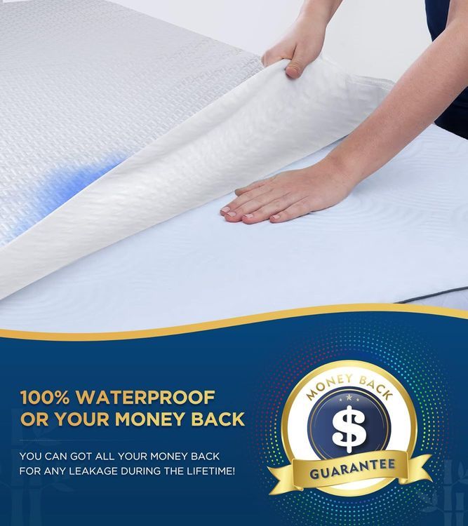 No. 10 - 100% Waterproof Queen Mattress Protector - 2