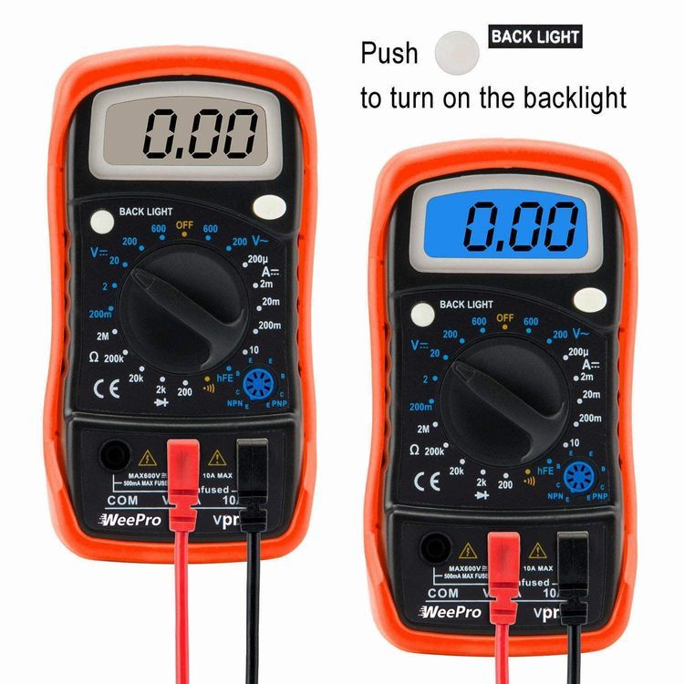 No. 4 - WeePro Digital Multimeter - 3