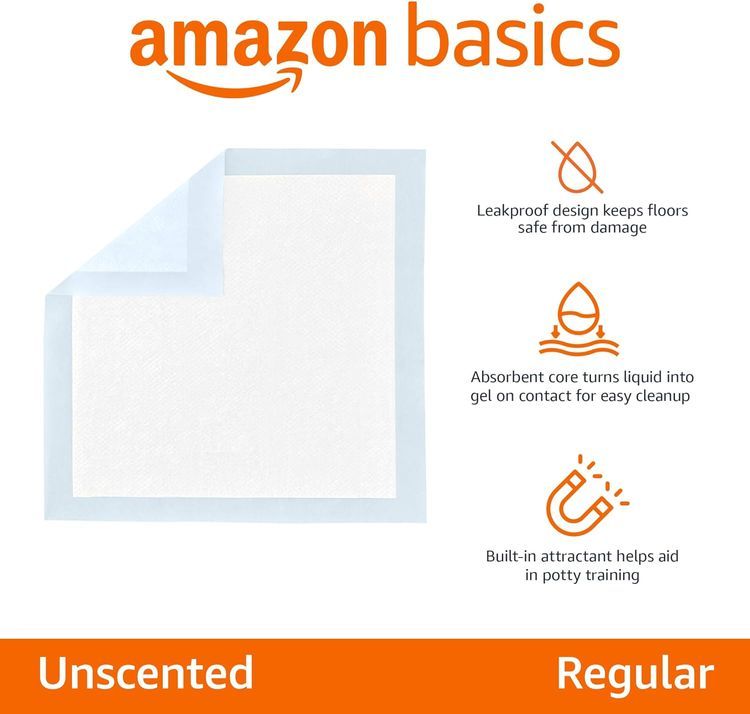 No. 3 - Amazon Basics Dog and Puppy Pee Pads - 2