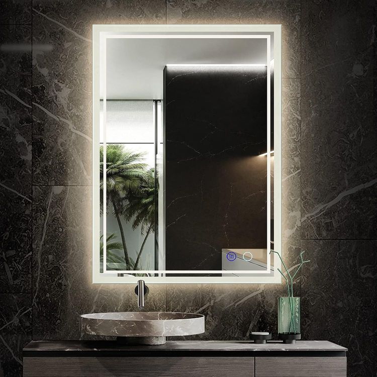 No. 7 - ZELIEVE LED Backlit Mirror Bathroom Vanity with Lights - 1