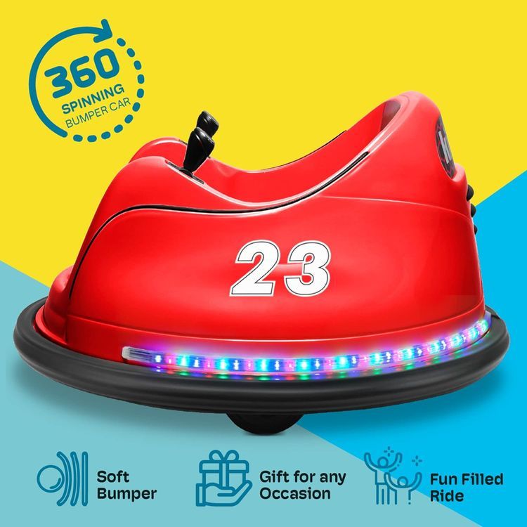 No. 5 - Kidzone Electric Ride On Bumper Car - 2