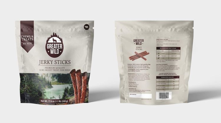 No. 2 - Greater Wild Dog Jerky Sticks - 5