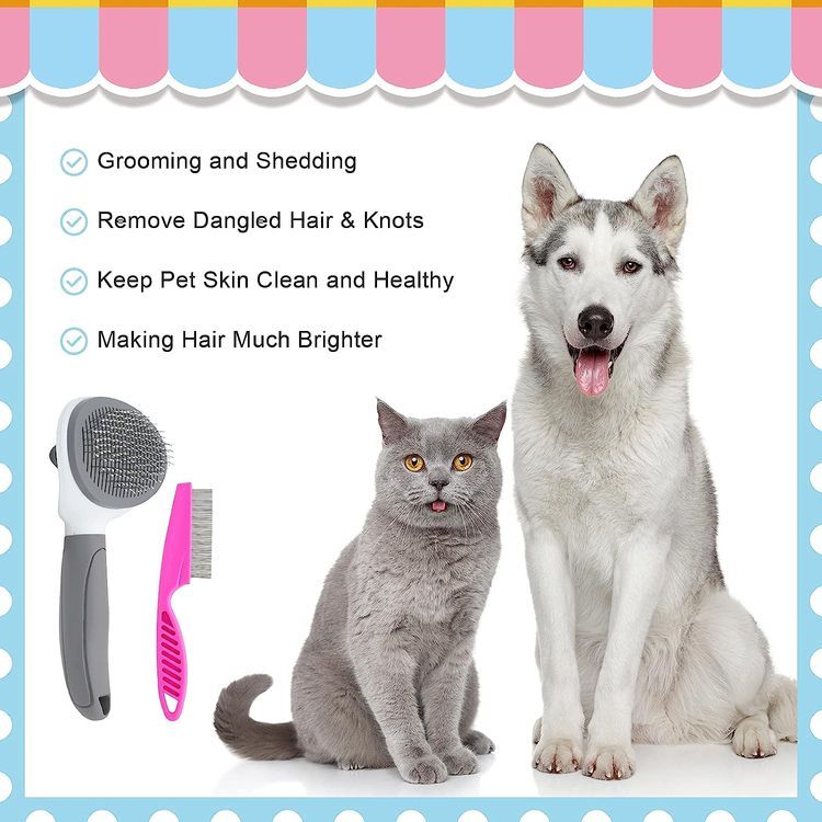 No. 10 - KALAMANDA Pet Grooming Brush - 5