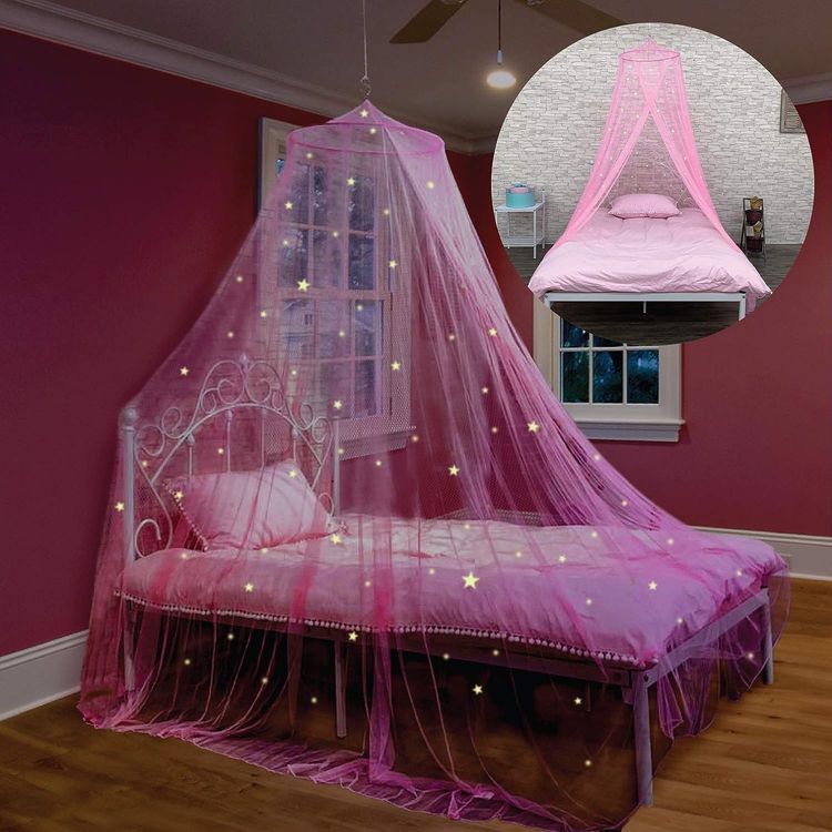 No. 4 - Bollepo Pink Bed Canopy - 1