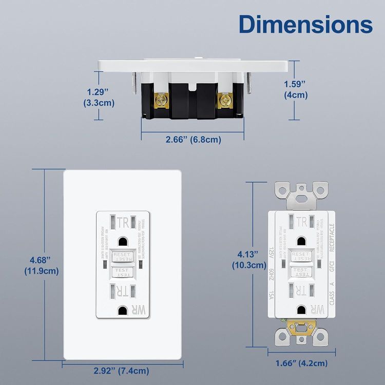 No. 9 - ELECTECK 15 Amp GFCI Outlets - 4