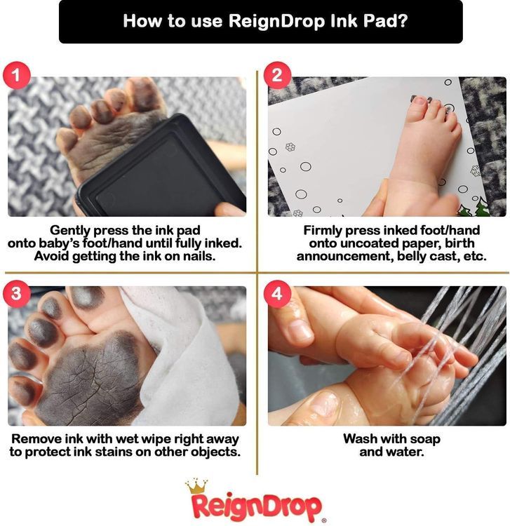 No. 8 - ReignDrop Baby Ink Pad - 3