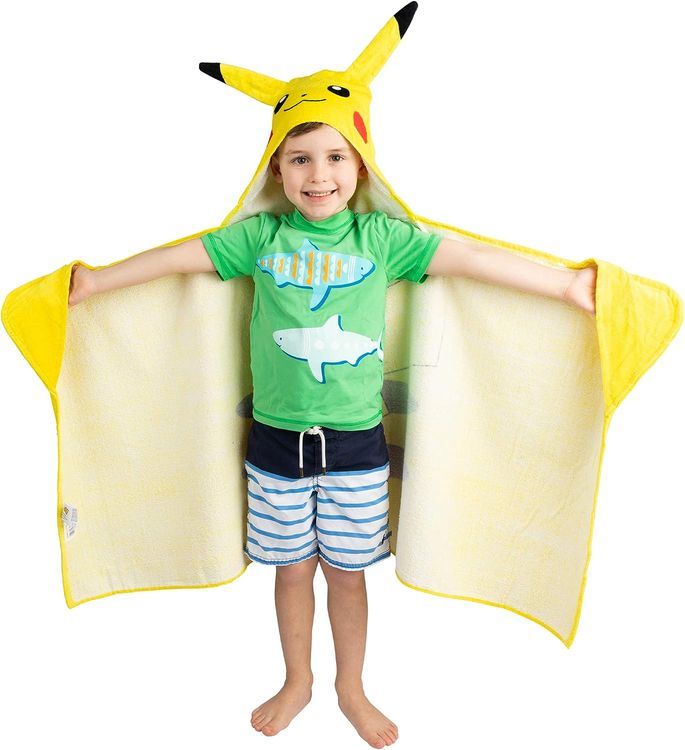 No. 1 - Franco Kids Pokemon Pikachu Bath/Pool/Beach Towel - 2