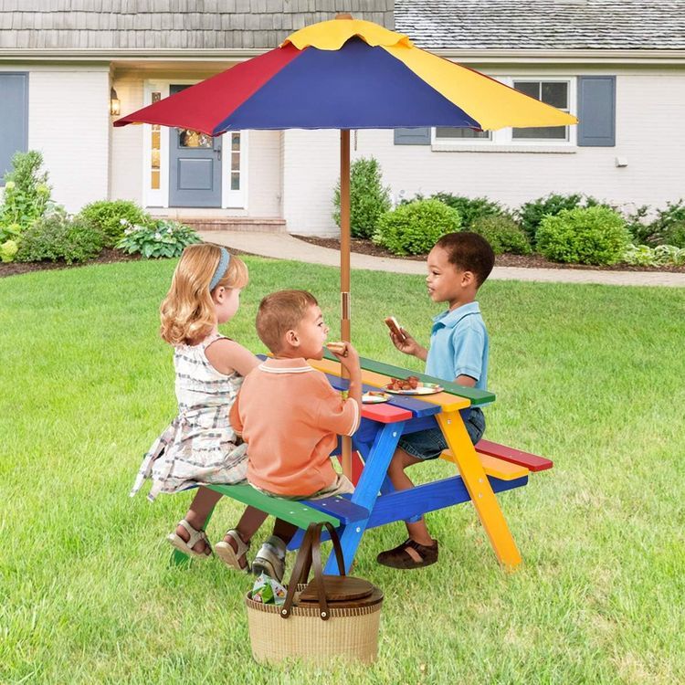 No. 9 - Costzon Kids Picnic Table - 2