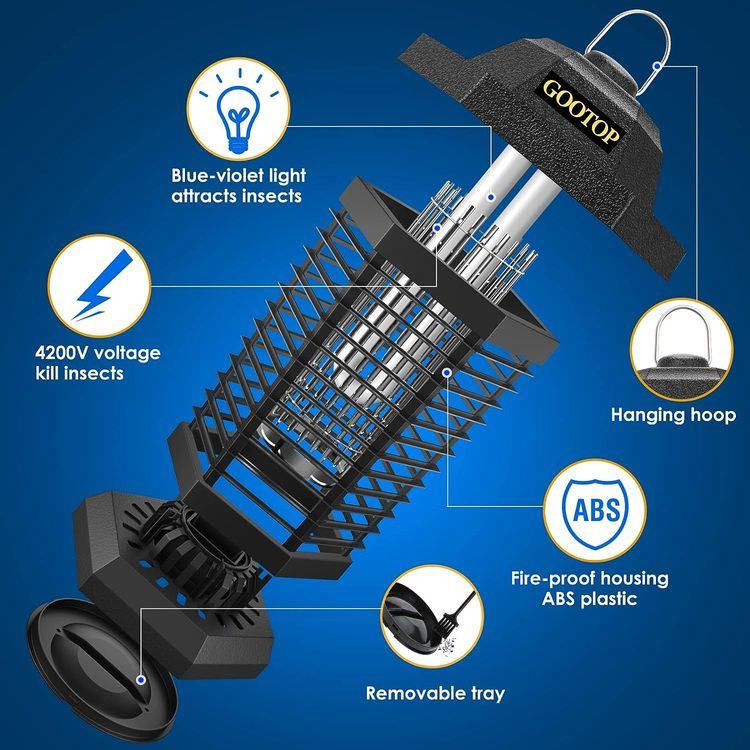 No. 1 - GOOTOP Bug Zapper - 4