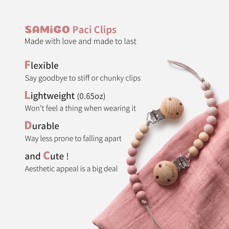 No. 9 - SAMiGO Pacifier Clips - 3