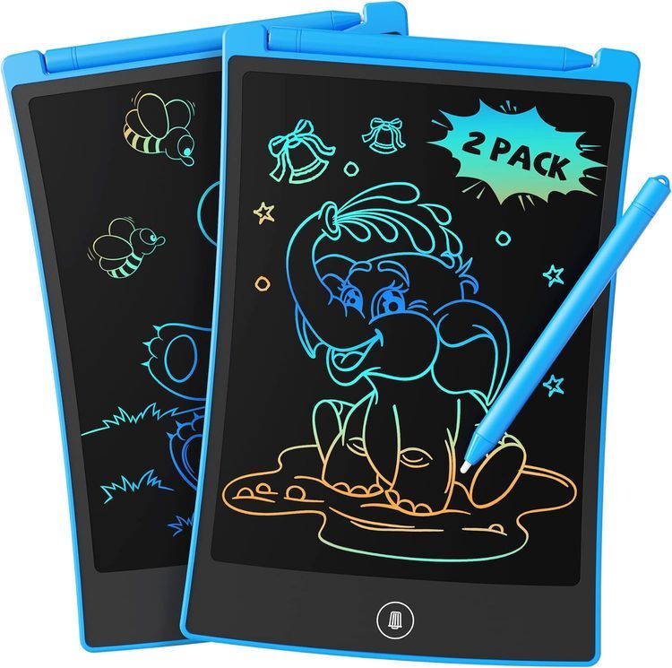 No. 9 - TEKFUN 2 Pack LCD Writing Tablet with 4 Stylus - 1