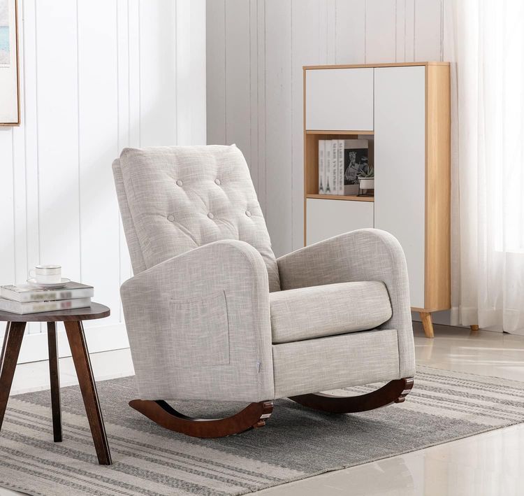 No. 7 - Modern Accent Rocking Chair - 1