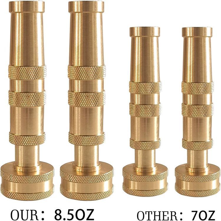 No. 8 - Hourleey Brass Hose Nozzle - 3