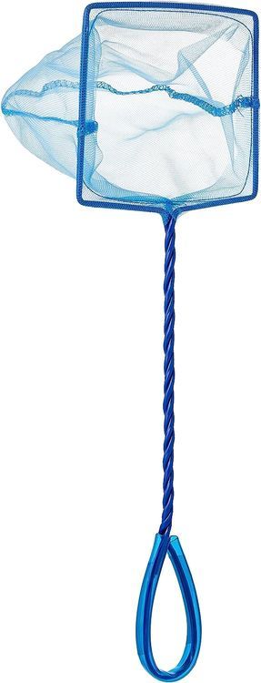 No. 4 - Marina 3-Inch Blue Fine Nylon Net with 10-Inch Handle - 1