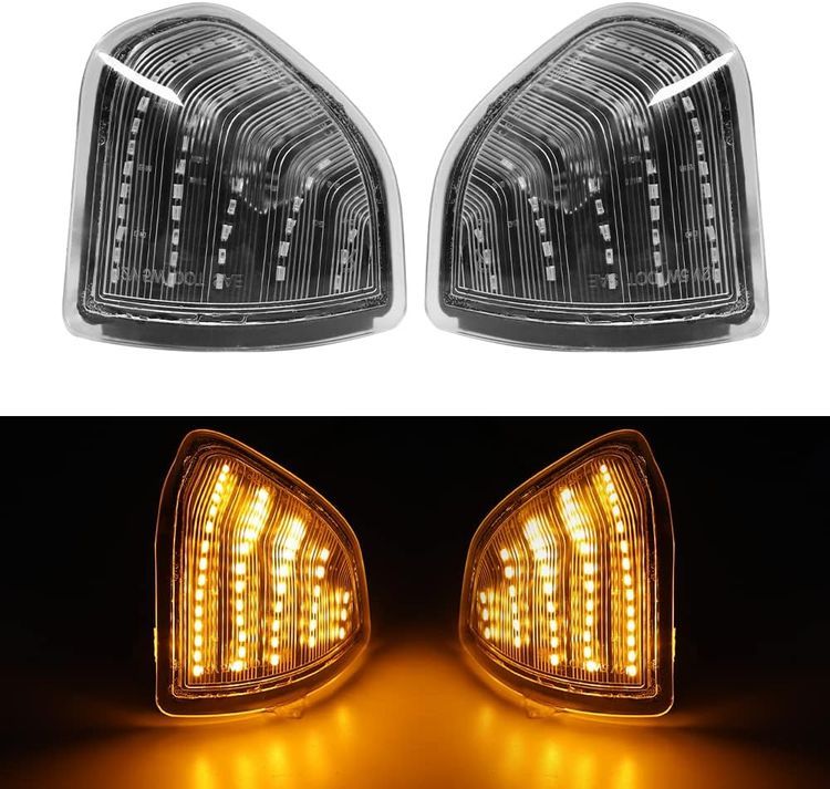 No. 5 - Jinfili Sequential Amber Led Side Mirror Turn Signal Light Assembly - 1