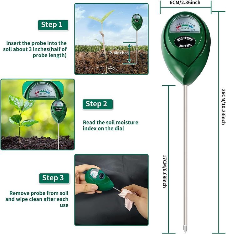 No. 4 - SZHLUX Soil Moisture Meter - 3