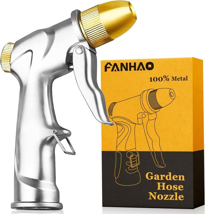 No. 5 - FANHAO Upgrade Garden Hose Nozzle Sprayer - 1