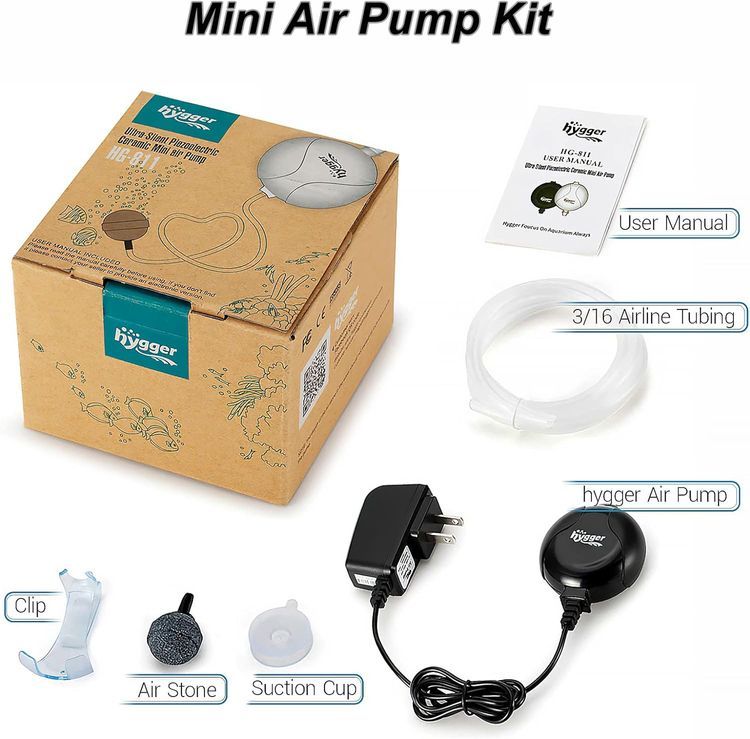 No. 7 - hygger HG-811 Aquarium Air Pump - 5