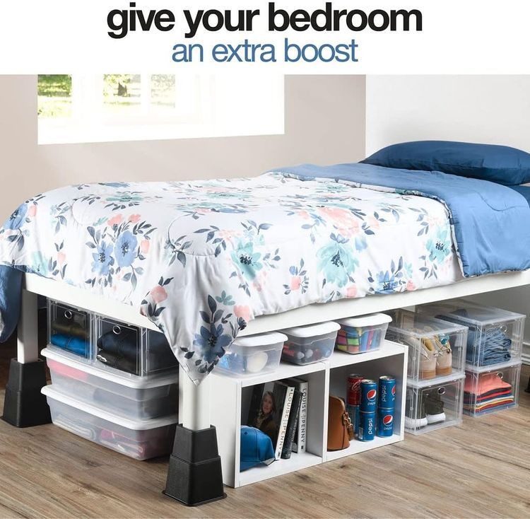 No. 6 - Home-it Adjustable Bed Risers - 2