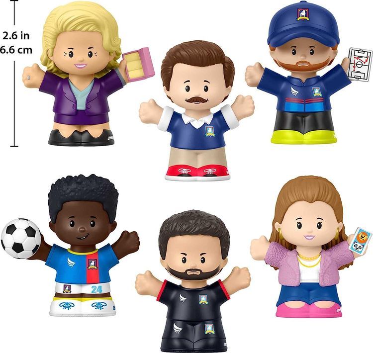 No. 5 - LittlePeople Collector Ted Lasso Figure Set - 4