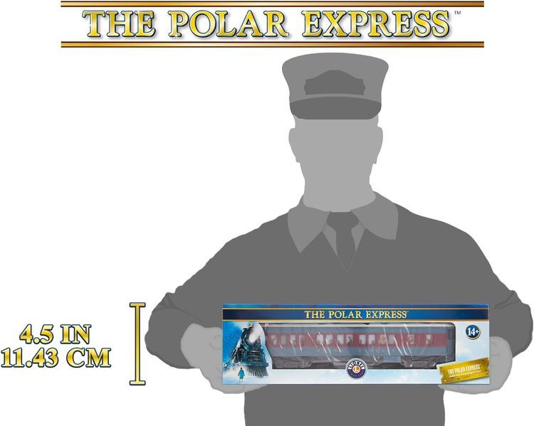 No. 3 - Lionel The Polar Express, Electric O Gauge Model Train Cars, Hot Chocolate Car - 4