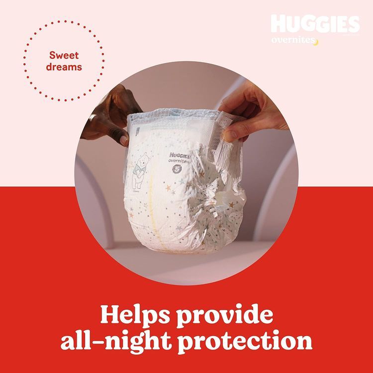 No. 8 - Huggies Overnites Size 6 Overnight Diapers - 3