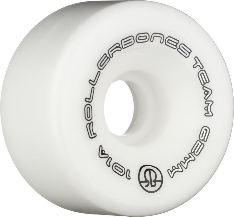 No. 10 - Rollerbones Team Logo 101A Recreational Roller Skate Wheels - 1