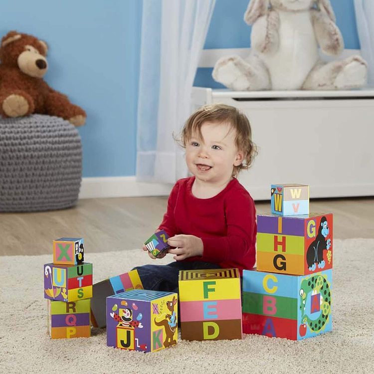 No. 10 - Melissa & Doug Alphabet Nesting and Stacking Blocks - 4