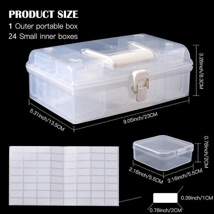 No. 9 - Douorgan Small Bead Storage Containers - 3