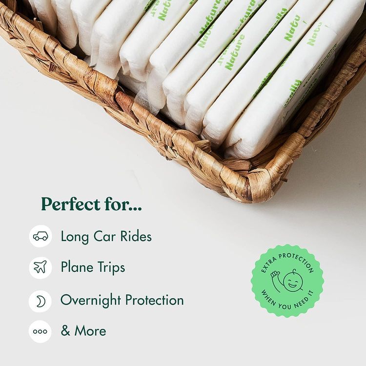 No. 6 - Naturally Nature Overnight Diaper Doubler Booster Pads - 2