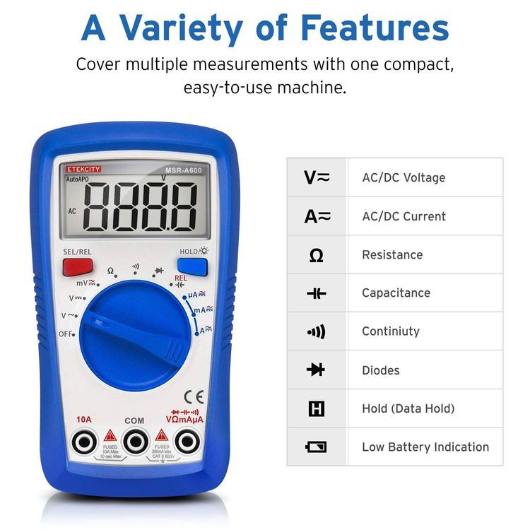 No. 2 - Etekcity Digital Multimeter - 2