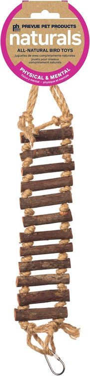 No. 10 - Prevue Pet Products Naturals Rope Ladder Bird Toy - 1