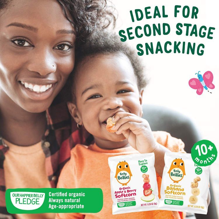 No. 3 - Baby Bellies Organic Apple & Berry Softcorn - 3