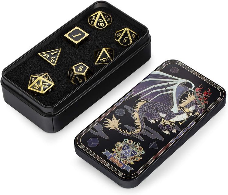 No. 4 - DNDND Metal Dice Set D&D - 2