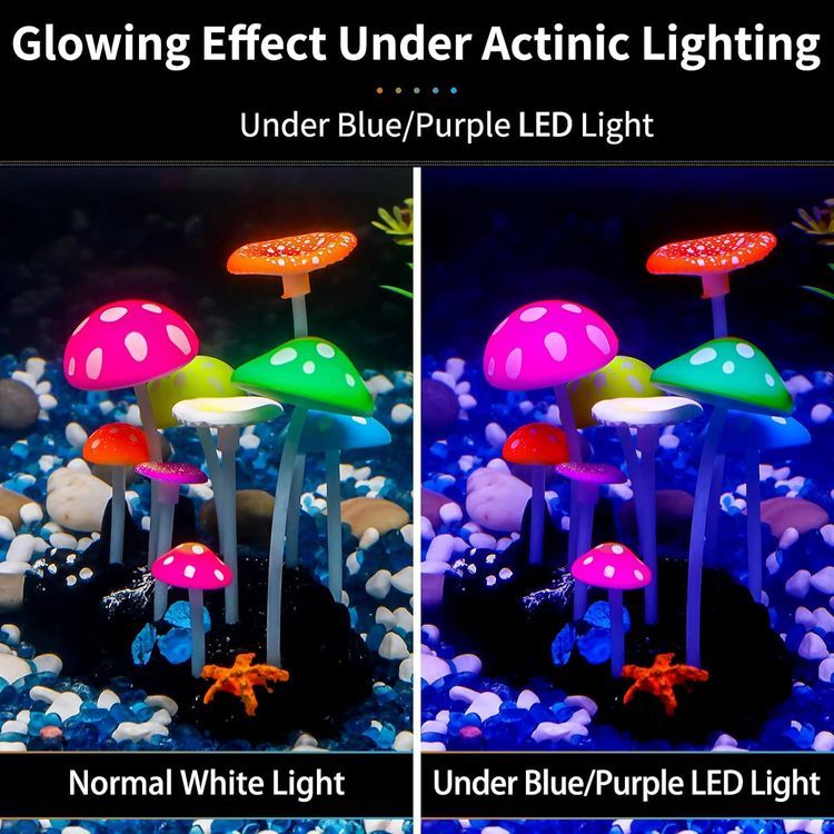 No. 9 - Uniclife Glowing Artificial Mushroom - 3