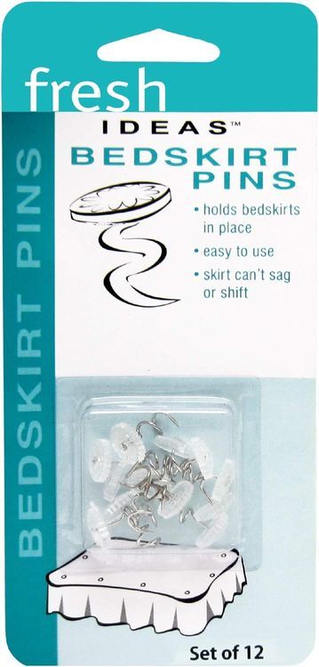 No. 5 - FRESH IDEAS Bed Skirt Pins - 5