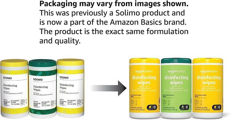 No. 9 - Amazon Basics Disinfecting Wipes - 2