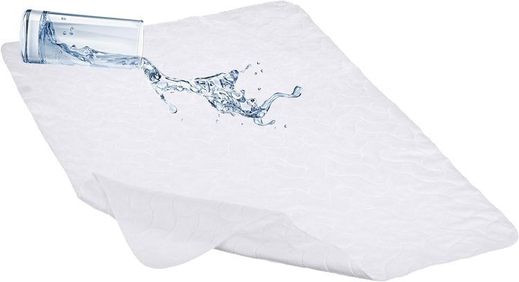 No. 10 - American Baby Company Waterproof Quilt-Like Flat Reusable Multi-use Protective Mattress Pad Cover - 5