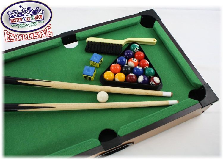 No. 10 - Matty's Toy Stop Deluxe 20" Table Top Pool Table - 4