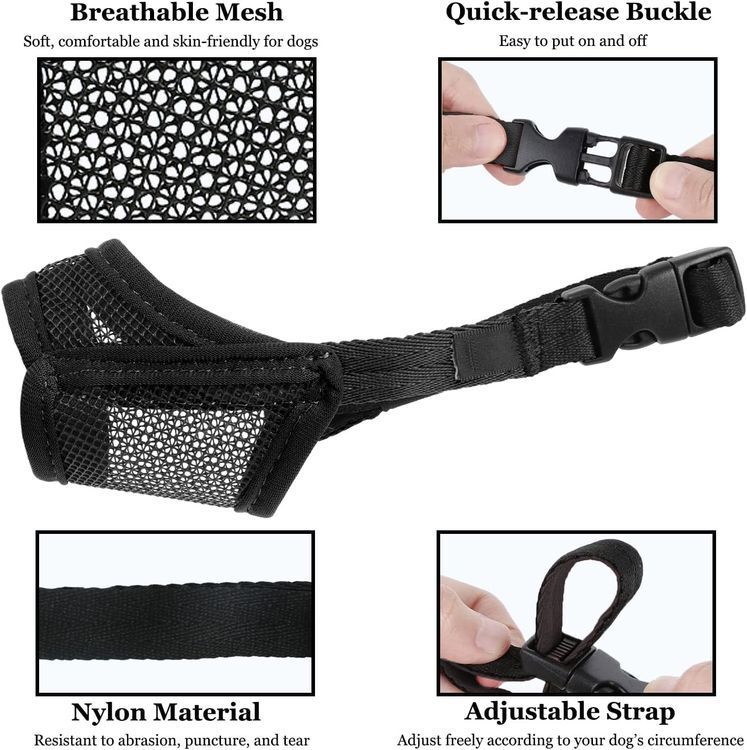 No. 6 - Mesh Muzzle for Dogs - 2