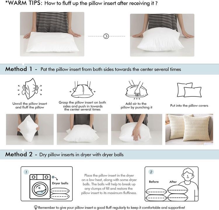 No. 5 - MIULEE Pillow Insert - 2