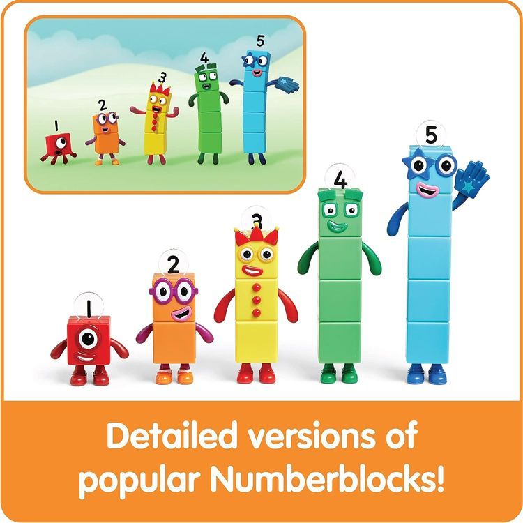 No. 7 - hand2mind Numberblocks Friends One to Five Figures - 4