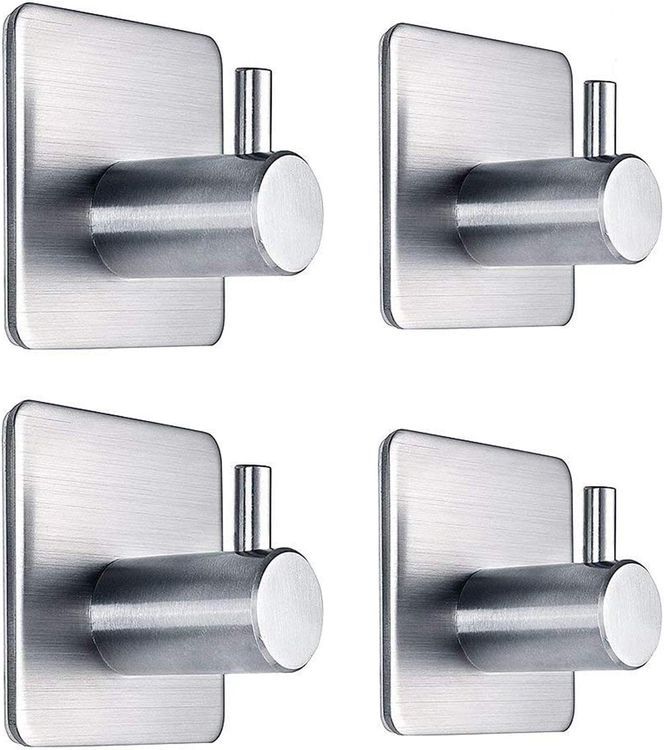 No. 3 - Adhesive Hooks Heavy Duty Wall Hooks - 1