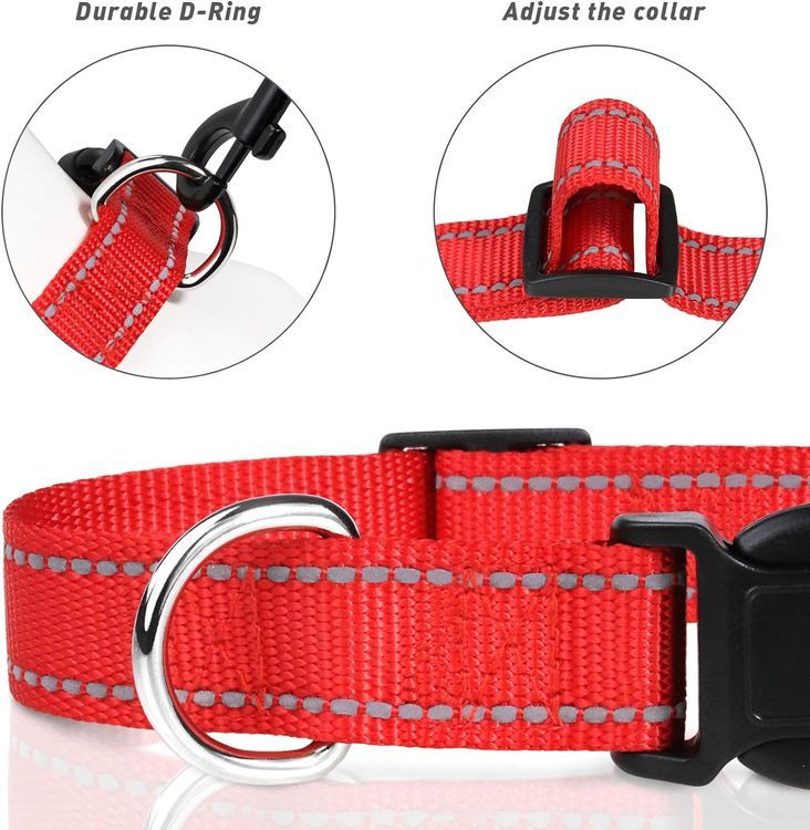 No. 5 - TagME Reflective Nylon Dog Collars - 3