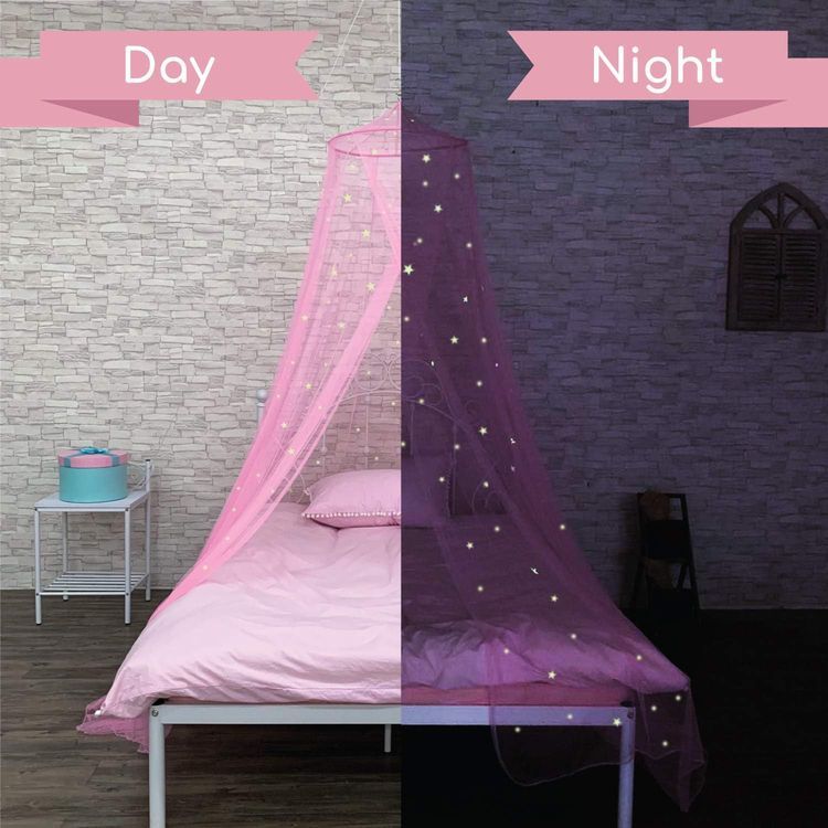 No. 4 - Bollepo Pink Bed Canopy - 5