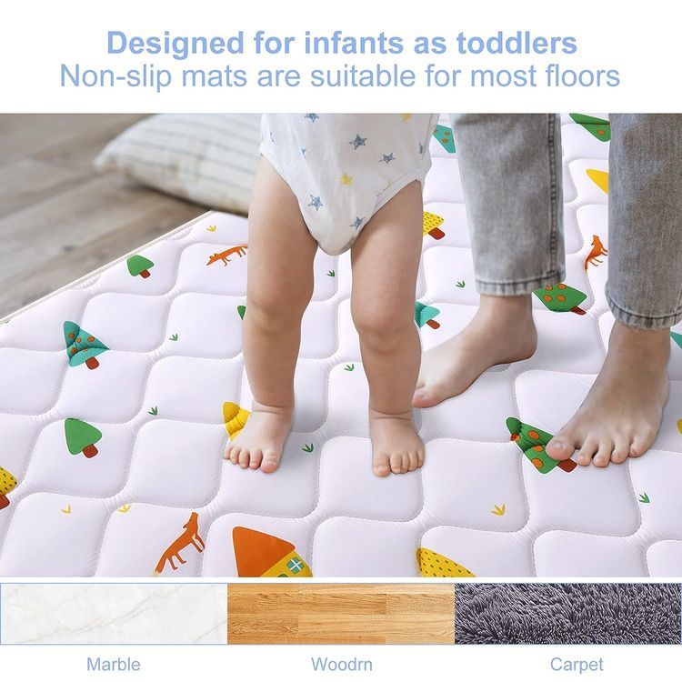 No. 9 - Premium Foam Baby Play Mat 50" X 50" - 3