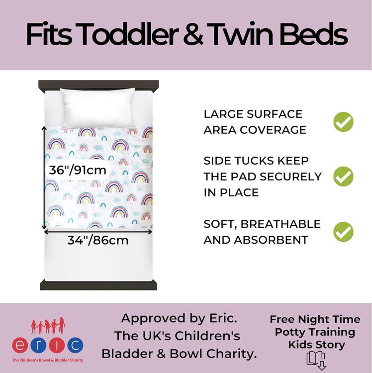 No. 5 - Hygge Supplies Potty Training Bed Pads - 5