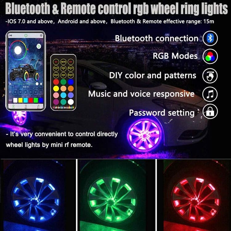 No. 4 - AddSafety RGB LED Wheel Ring Light Kit - 2