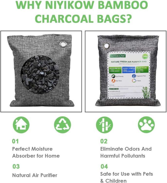 No. 6 - NIYIKOW Charcoal Air Purifying Bags - 5