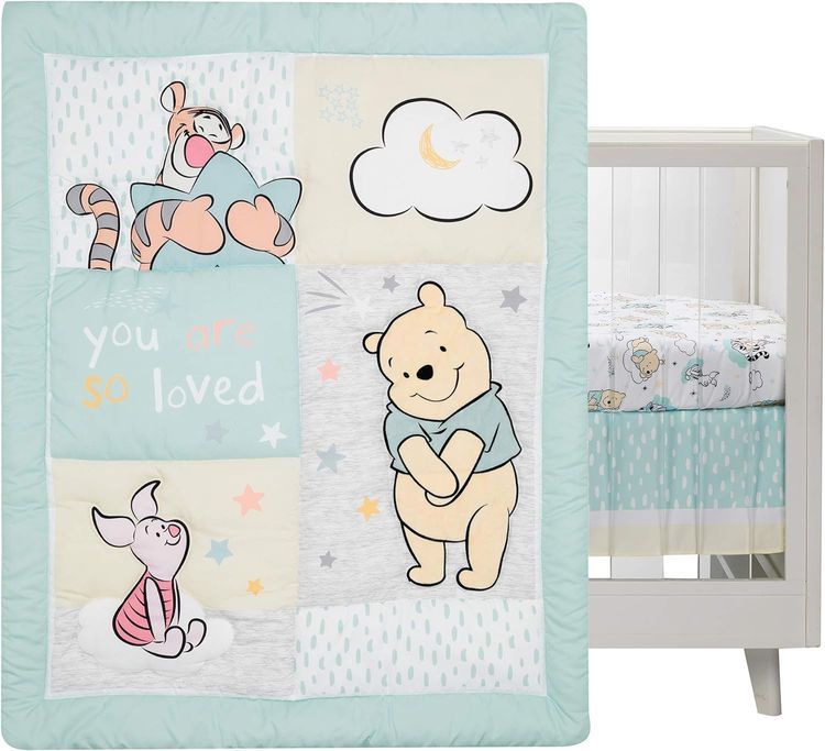 No. 4 - Lambs & Ivy Baby Bedding Set - 2